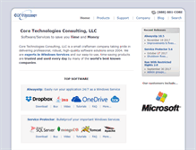Tablet Screenshot of coretechnologies.com